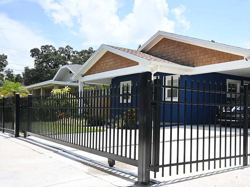 Aluminum fences in Tampa Florida are low-maintenance