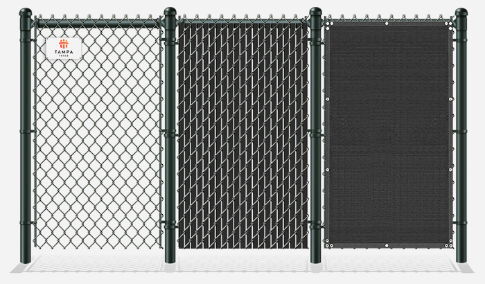 Aluminum Dog Fencing in Tampa Florida