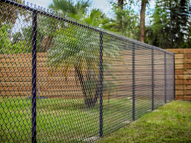 Chain link fences in Tampa Florida are economical