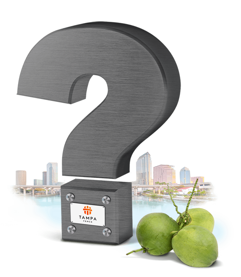 Metal fence FAQs in the Tampa Florida area