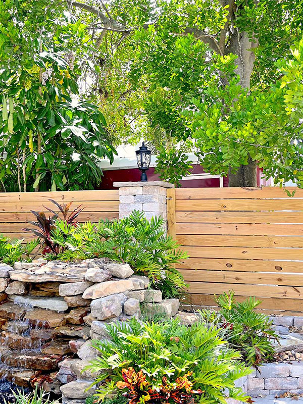 Wood fence styles that are popular in Lutz FL