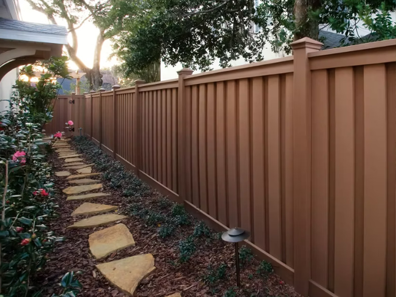 Composite fence Seminole Heights Florida